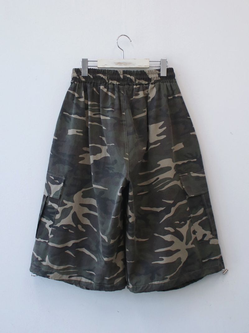 camo bermuda cargo pants