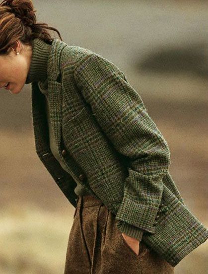 Vichy check pattern blazer