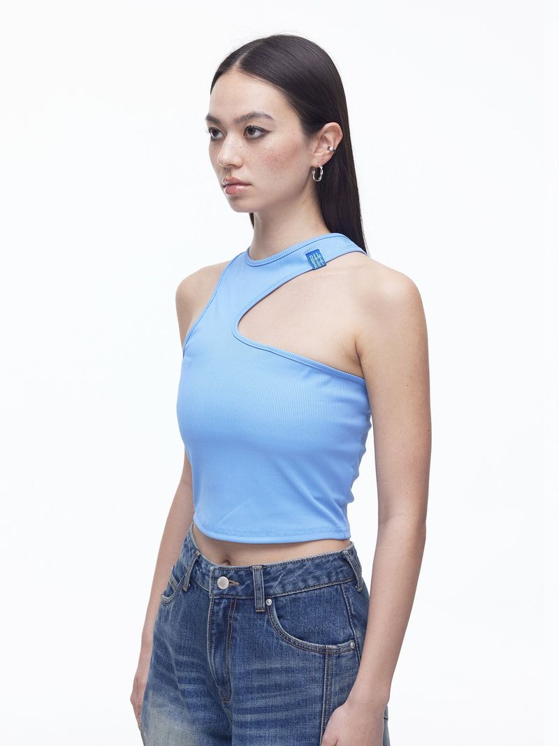 DILETTANTISME(ディレッタンティズム)の「Airly Cut-out Sleeveless T(SL)(Tops)」