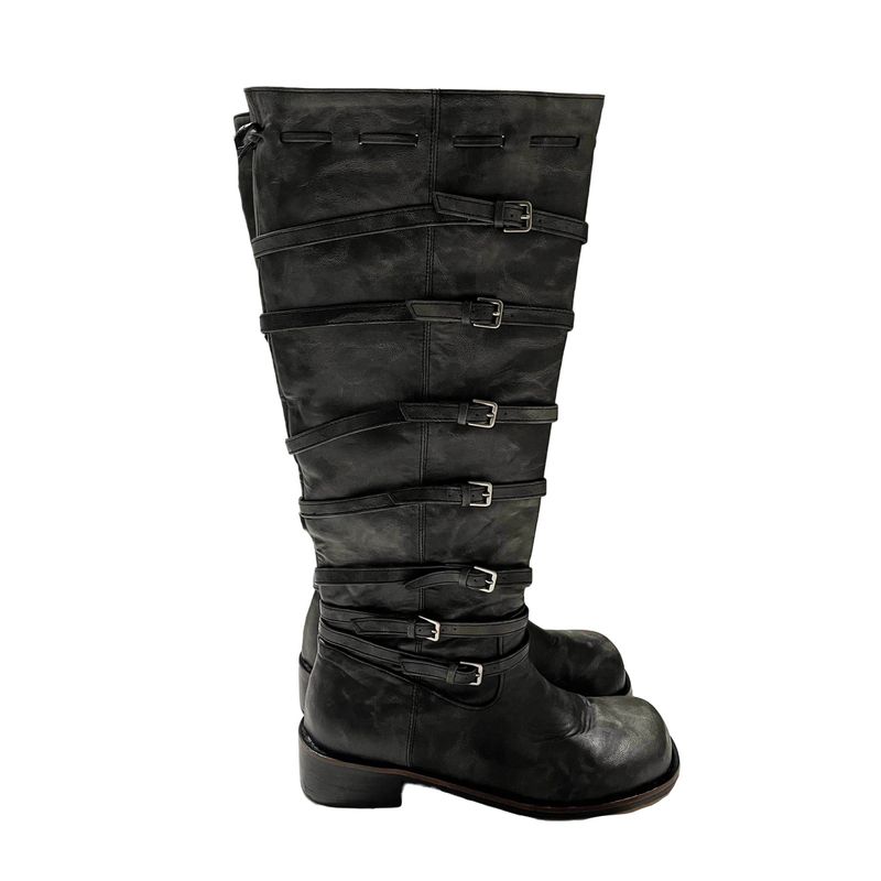 Washing strap long boots