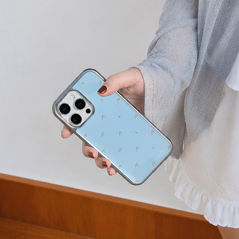 kkotmari epoxy silver bumper case