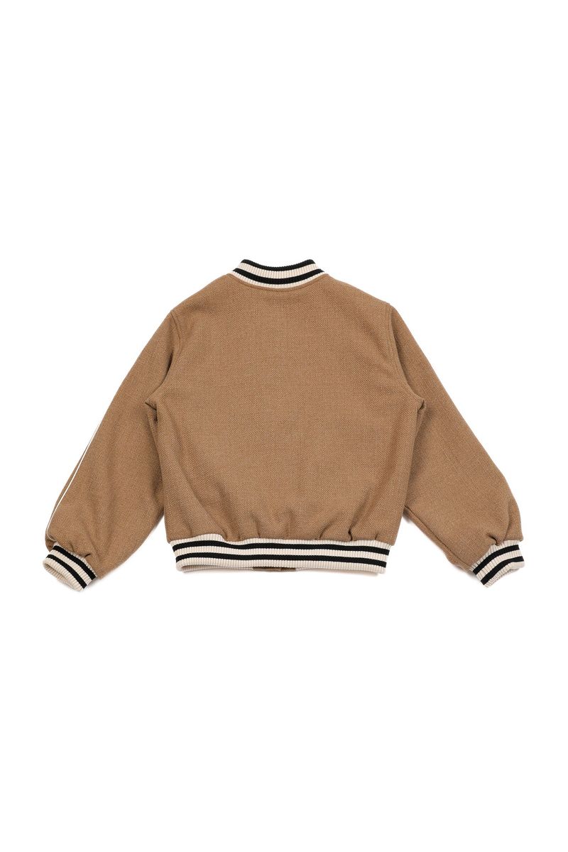 Wool Sporty Jacket [Brown]
