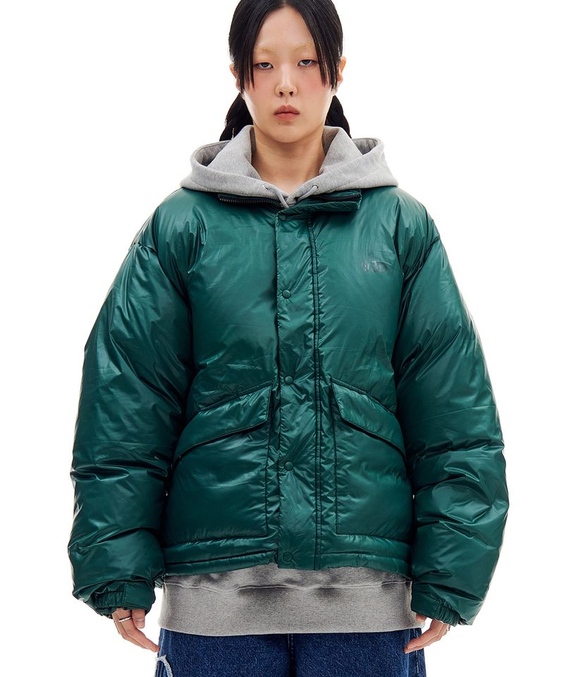 ARCHIVE BOLD(アーカイブボールド)の「939 PUFFER DOWN JACKET (GREEN)(Jackets/Outerwear)」