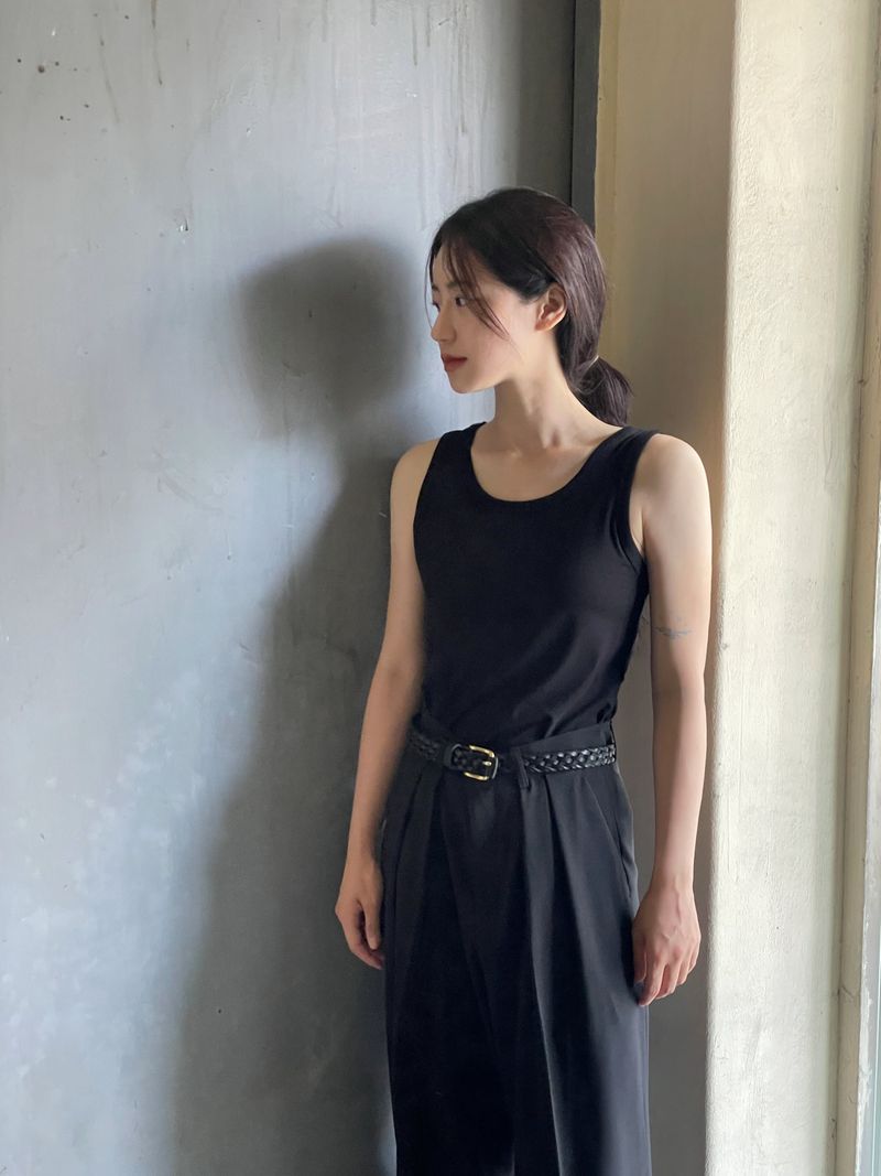 Berlin tension semi-wide slacks
