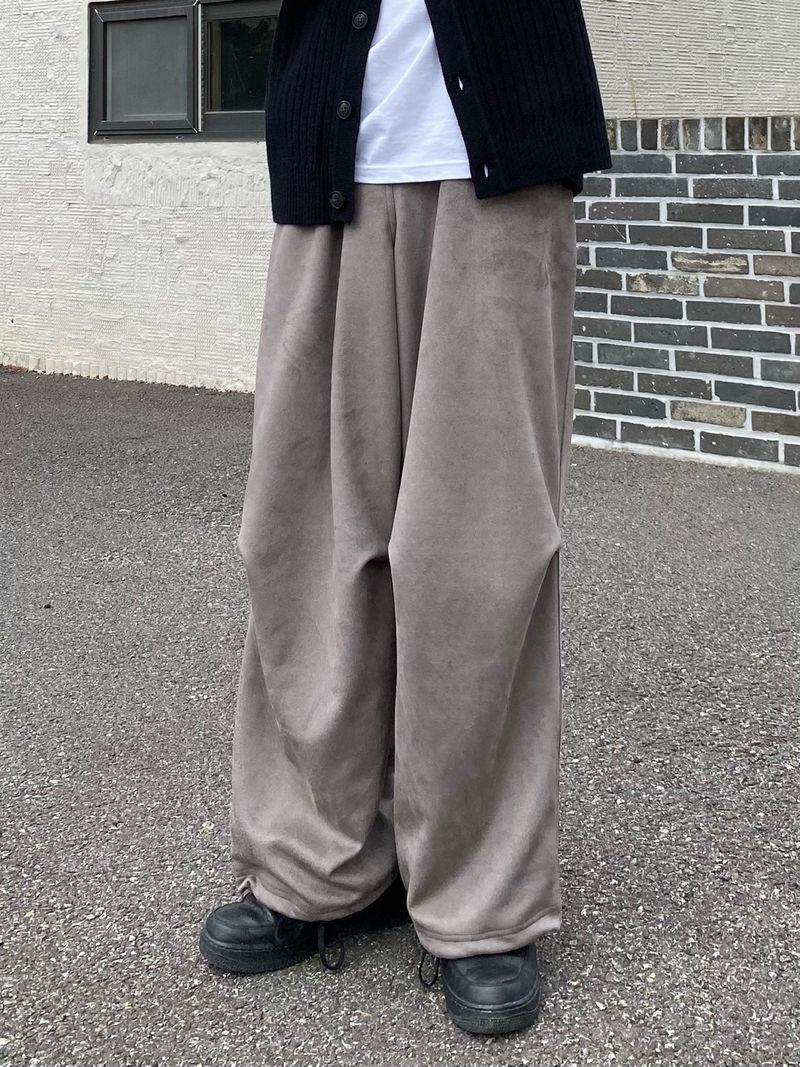 Dan Suede Balloon Pants 3C