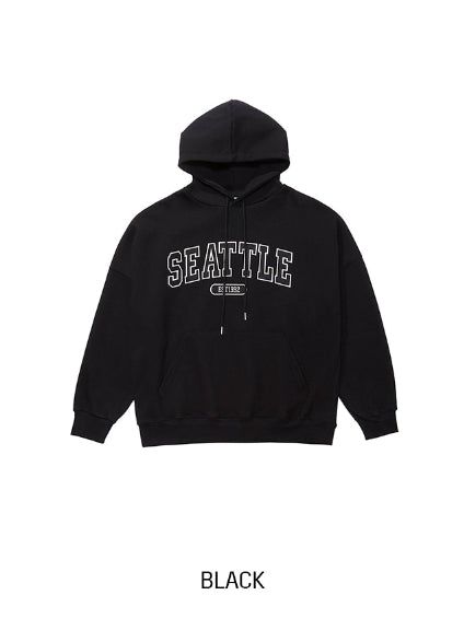 Seattle Patch Sweat Hoodie Pants Set