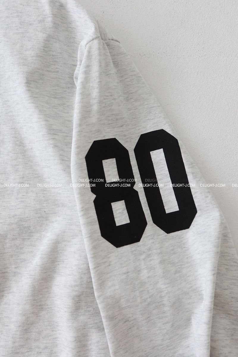 80 Number Oversized Fit Sweatshirt