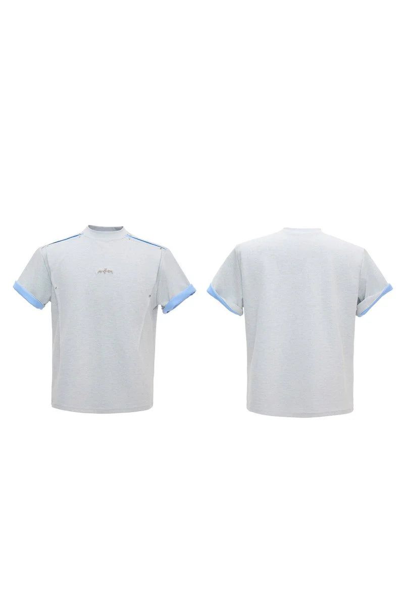 Contrast Crewneck T-Shirt