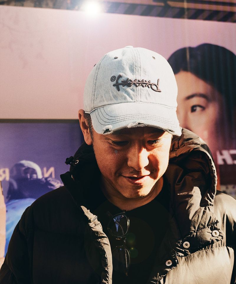 F****D SIGN STRAPBACK DAMAGE -ICE BLUE-