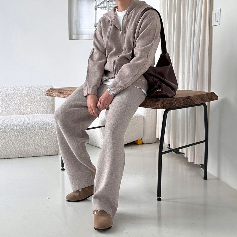 lemenne(ルメンヌ)の「LMN Maison Knitwear Wide Pants (6 colors)(Pants)」