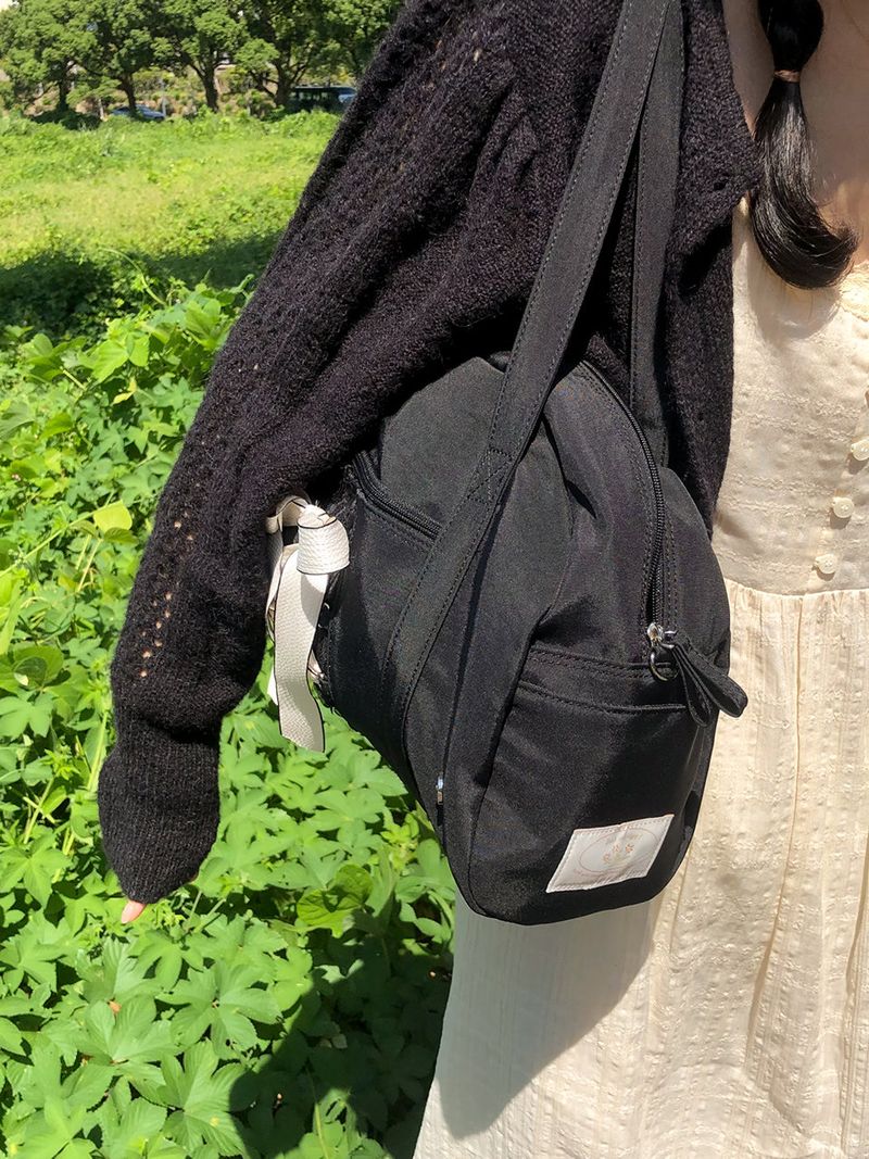 Daily ribbon gym bag_black