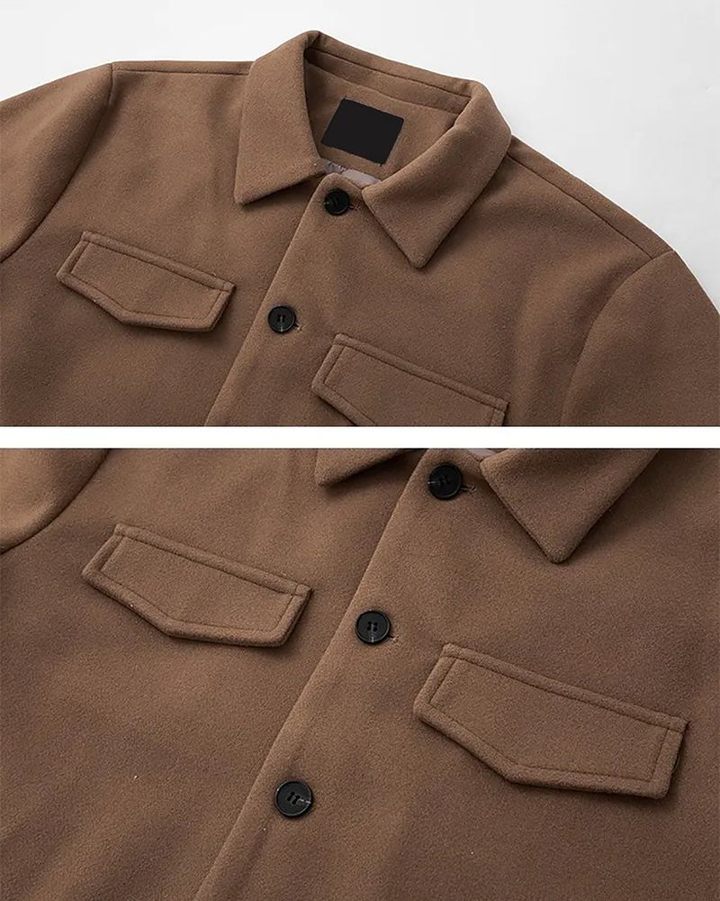 Riel Wool Cropped Jacket