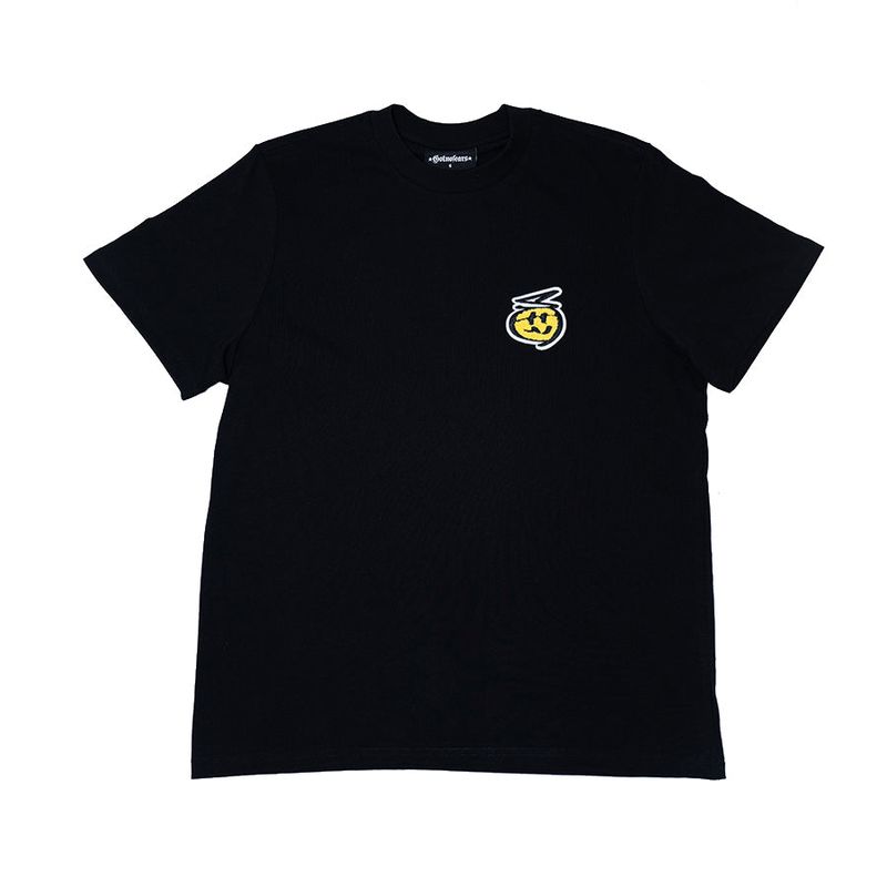 ★GOTNOFEARS★（ゴットノーフィアーズ）の「ミスターショースマイルフェイスパッチベーシック半袖Tシャツ（トップス）」