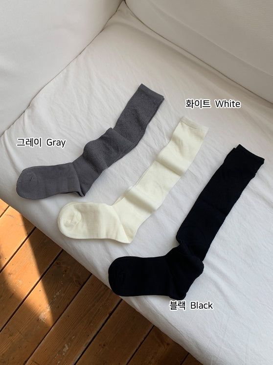 Yuit See-through Long Socks
