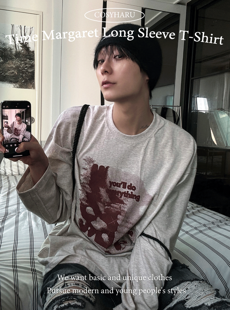 COSYHARU（コシハル）の「Time Margaret Long Sleeve T-Shirt（Tops）」