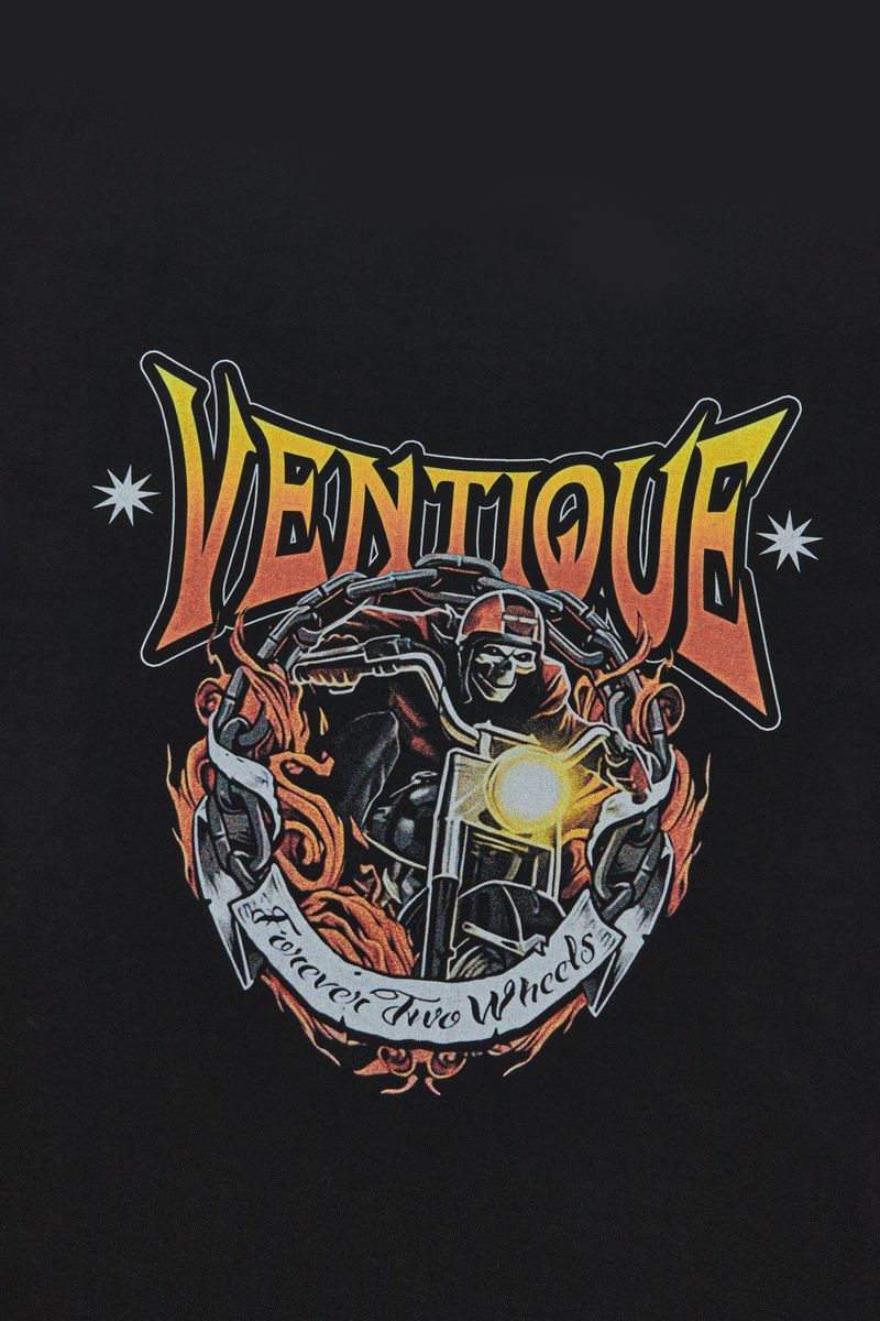 VENTIQUE Ghost Rider T-shirt 2color