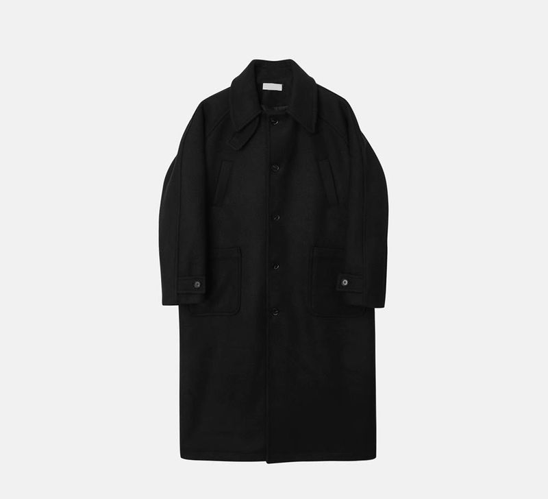 Pleddy Bian Wool Mac Coat (3color)