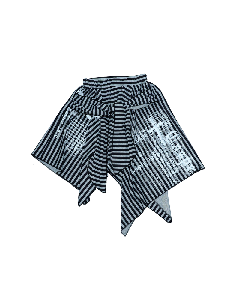 tie layered skirt