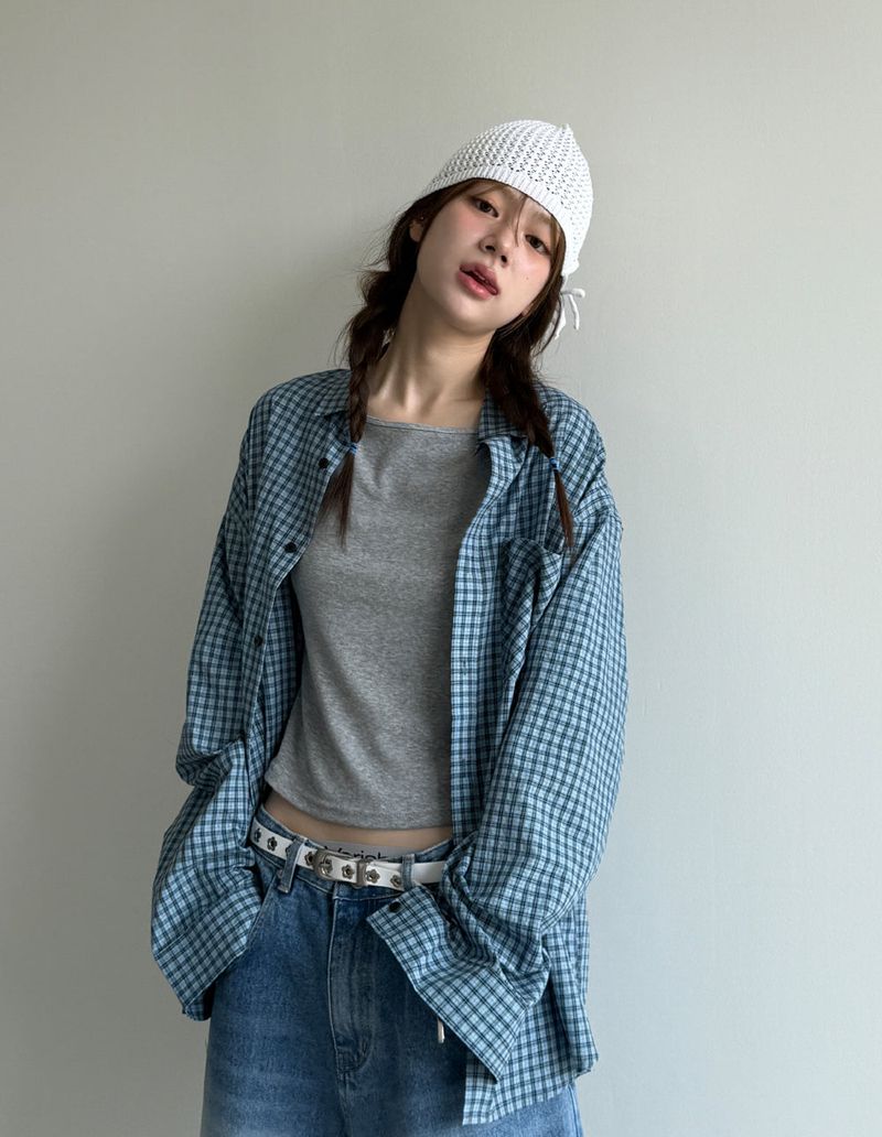 ribbon short beanie