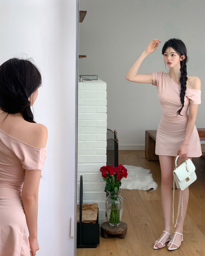 [MADE] After Pintuck Mini Dress