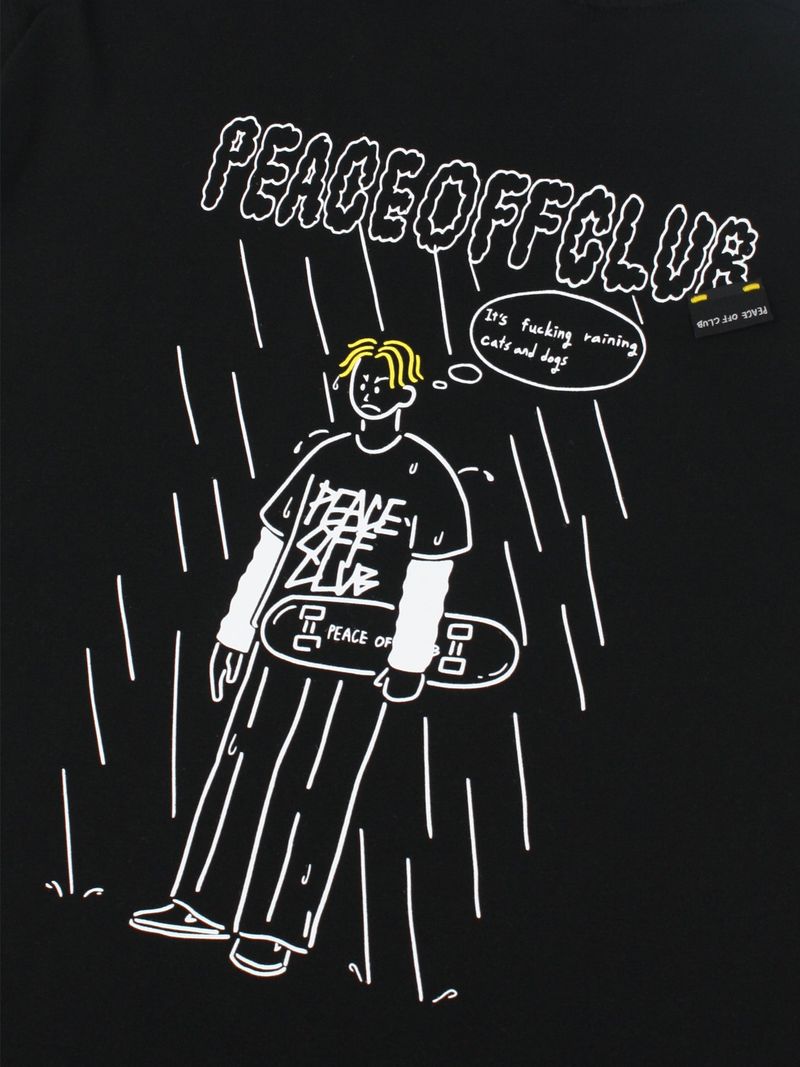 Board_Boy Long Sleeve Tee BLACK