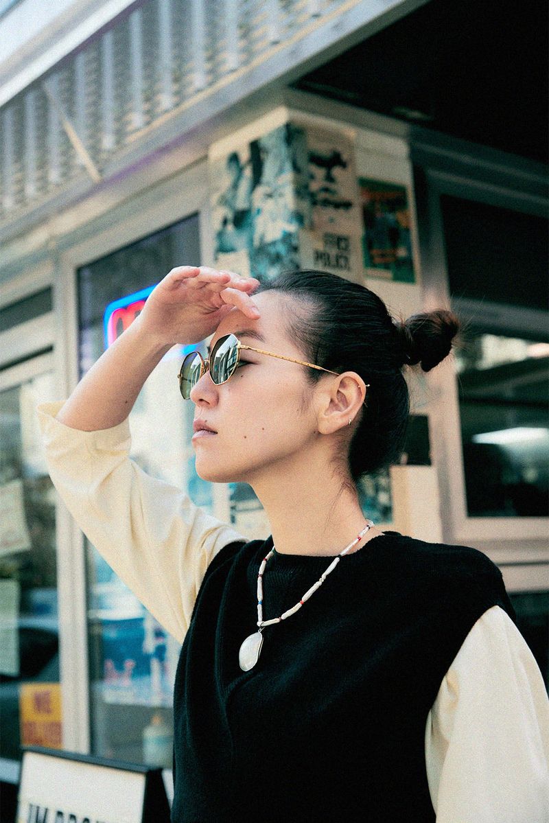 [FAKEME] 11AM GLD B-titanium sunglasses