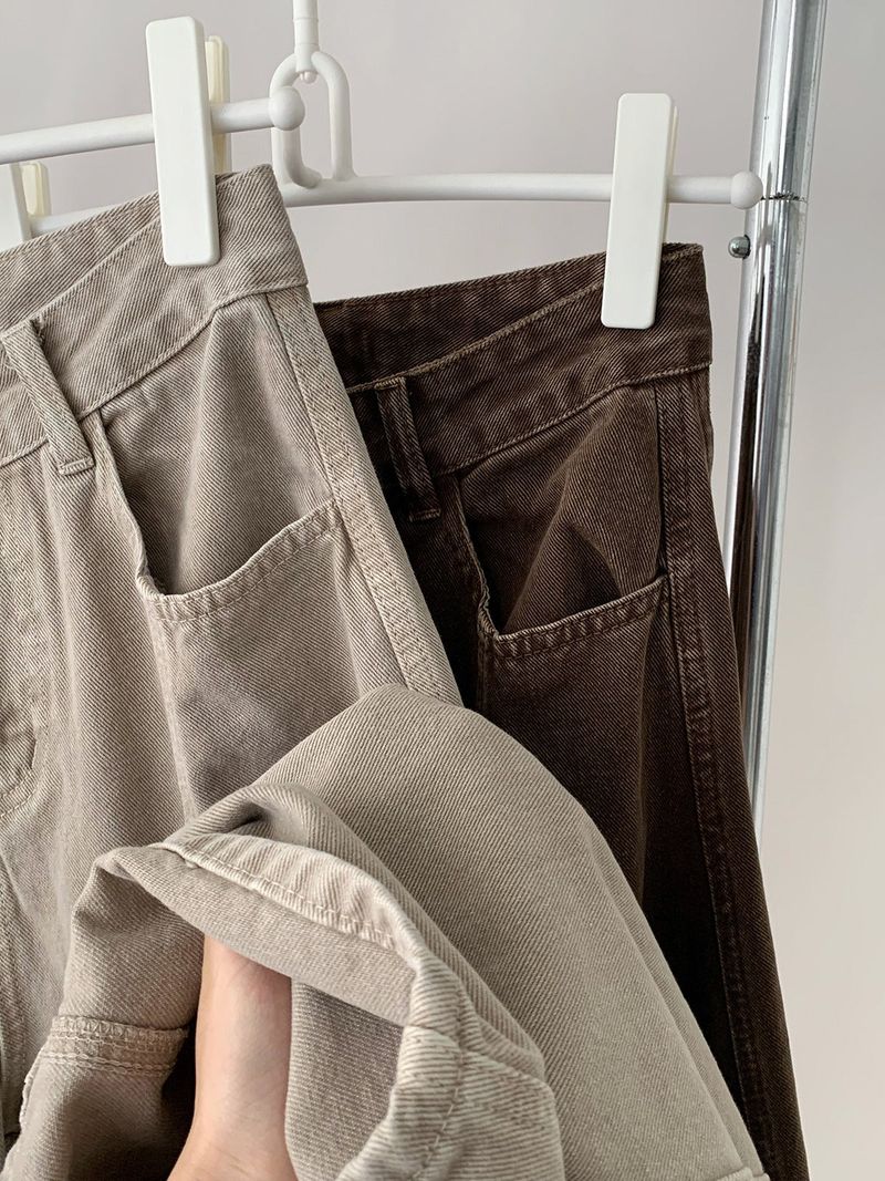 ID Cotton Wide Pants