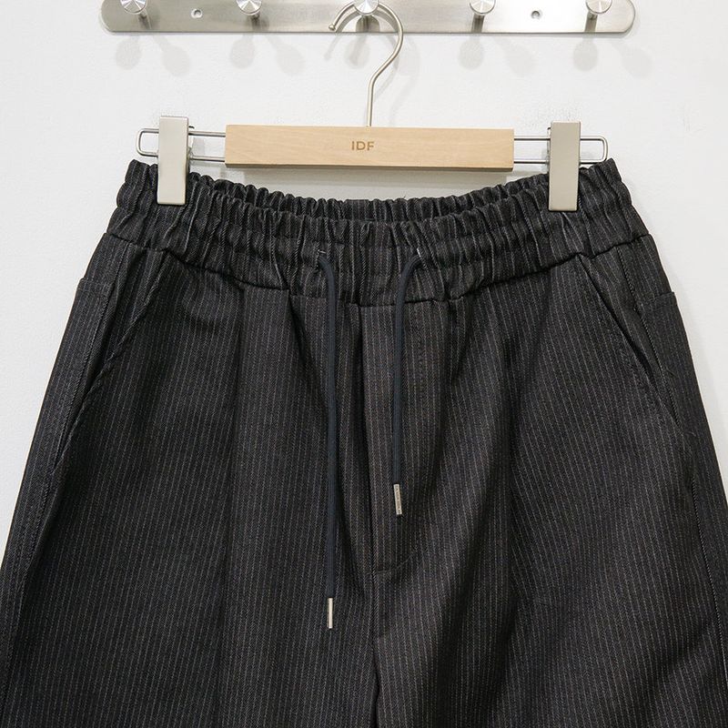 Dobby Stripe Denim Pants
