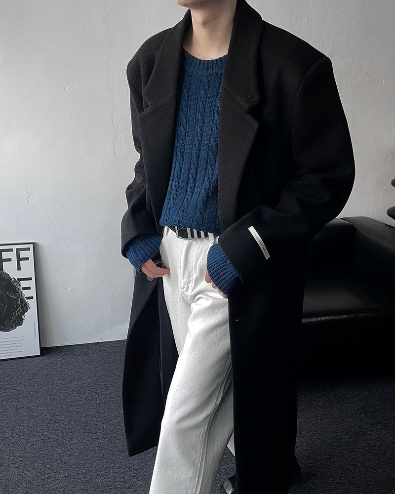 YM Lauren Wool Dart Coat (4 colors)
