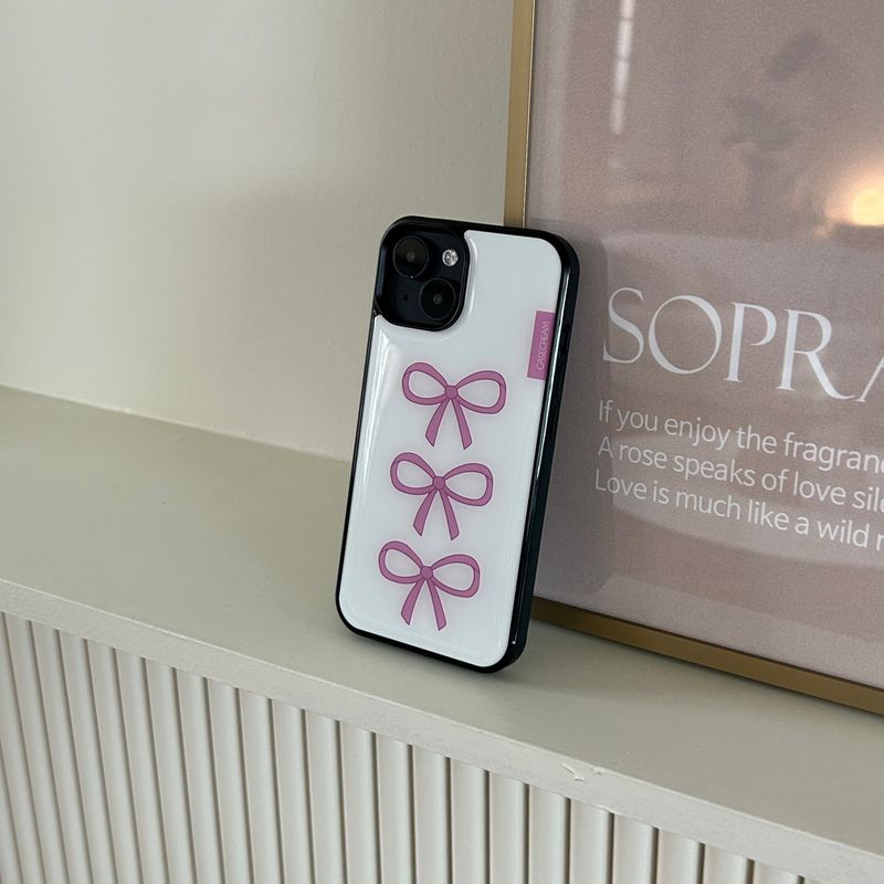 [MADE] pinky ribbon [epoxy bumper case]
