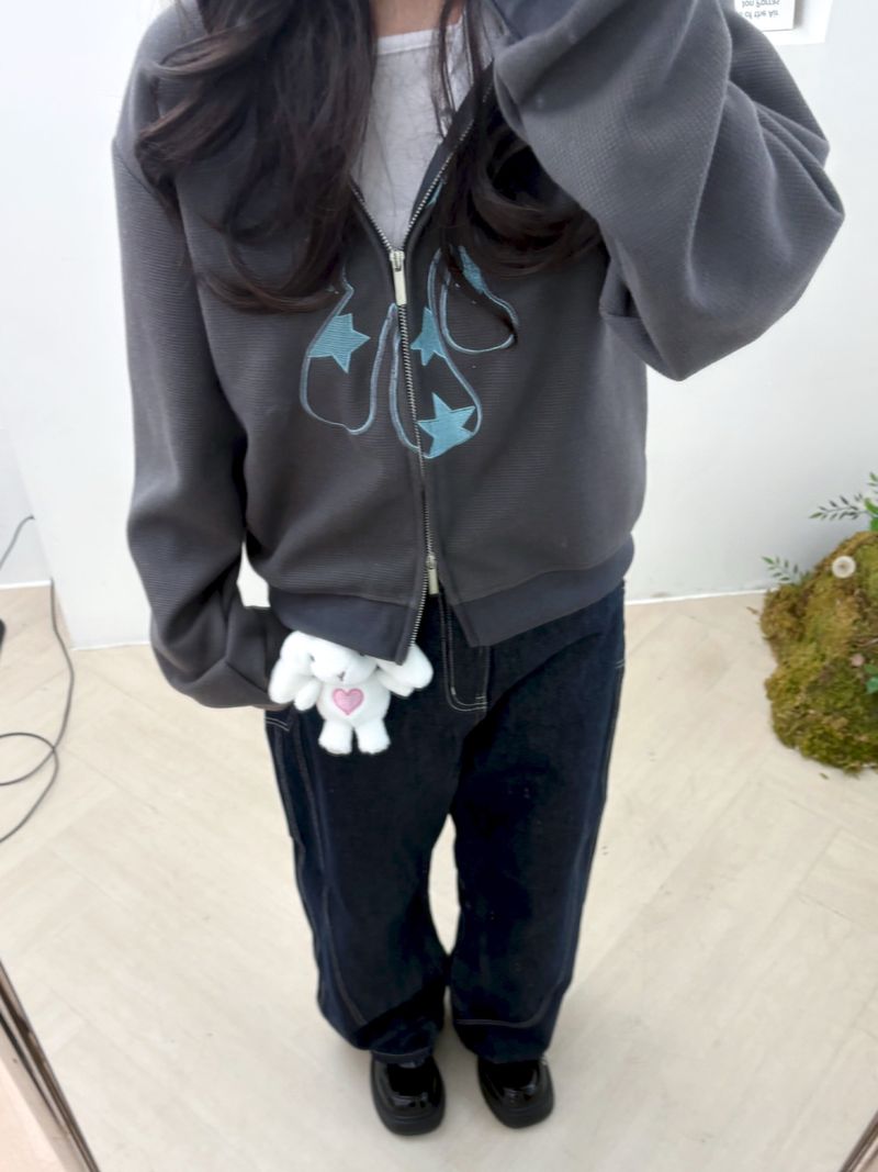 Levit Two-Way Hooded Zip-Up 2color 