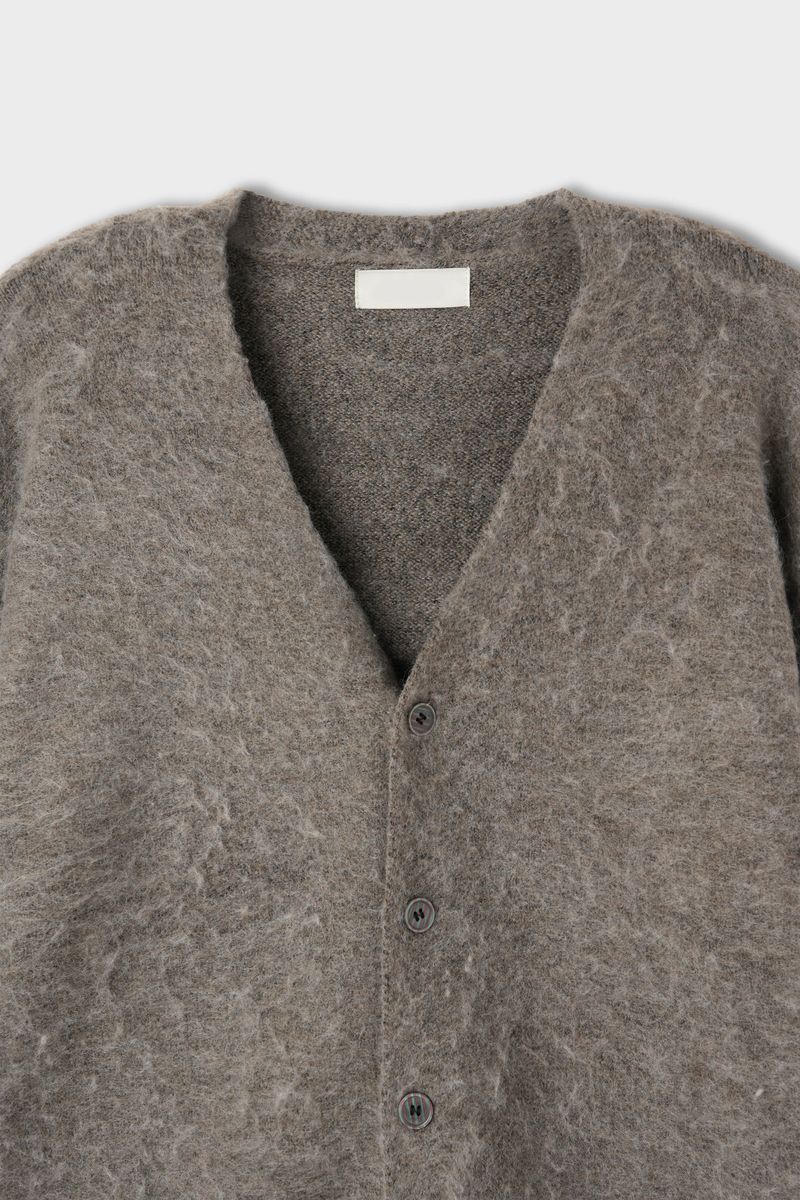 Tori Wool Brush Knit Cardigan (4c)