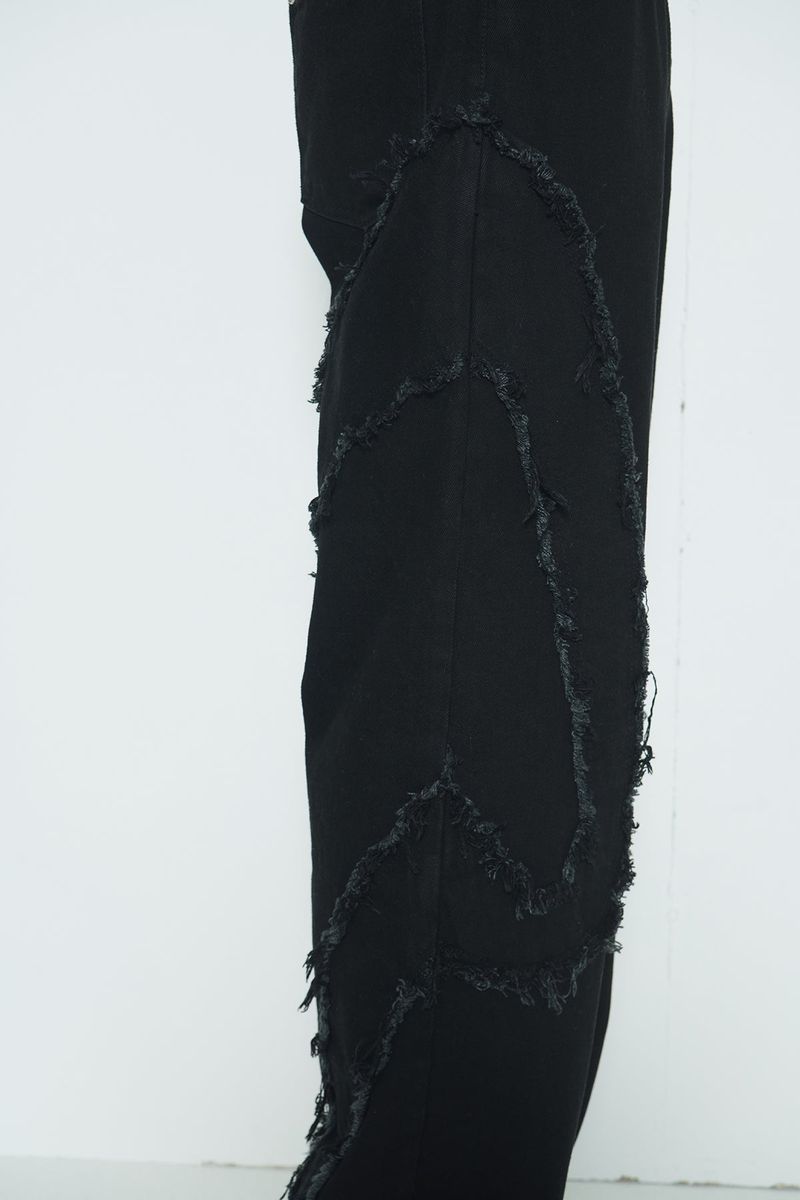 Comma Denim Pants Black