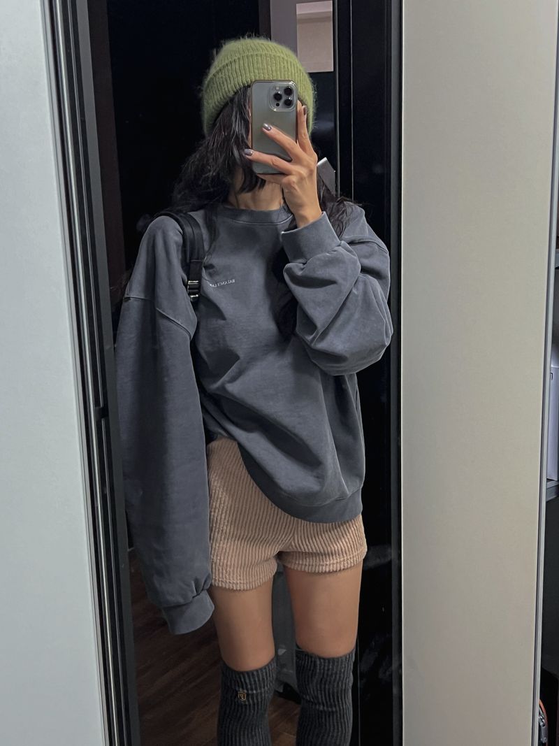 Soft and soft knit shorts