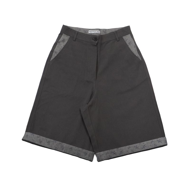 RENHOUSE(レンハウス)の「フローラルバミューダパンツ チャコール(パンツ)」
