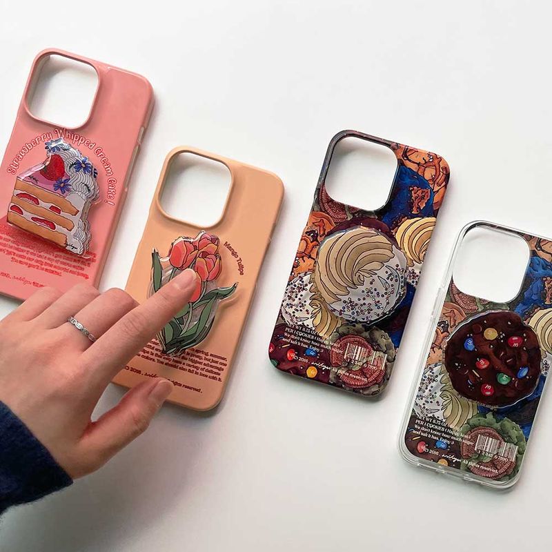 マンゴーチューリップiPhoneケース