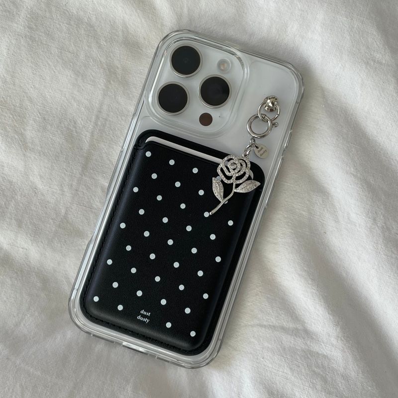 Black Dot MagSafe card wallet+MagSafe case