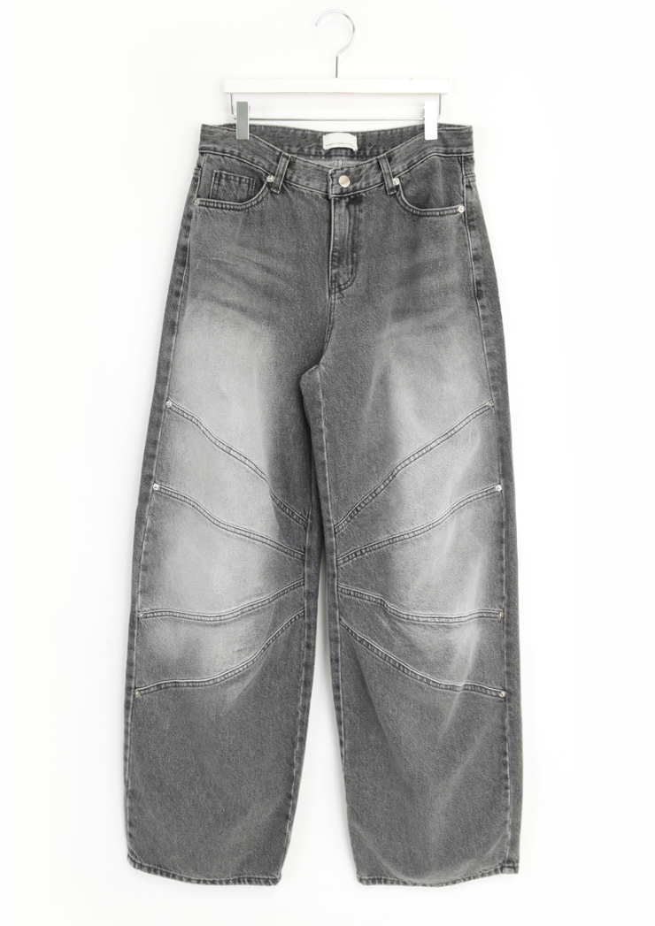 wing denim pants(2color)