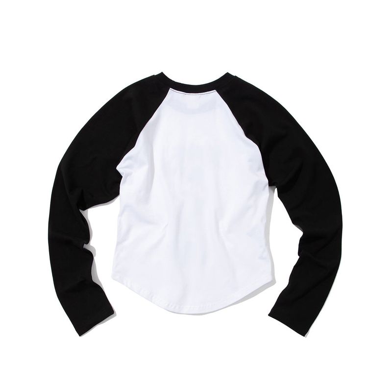 HUNGRY PANDA Raglan long-sleeved (WHITE)