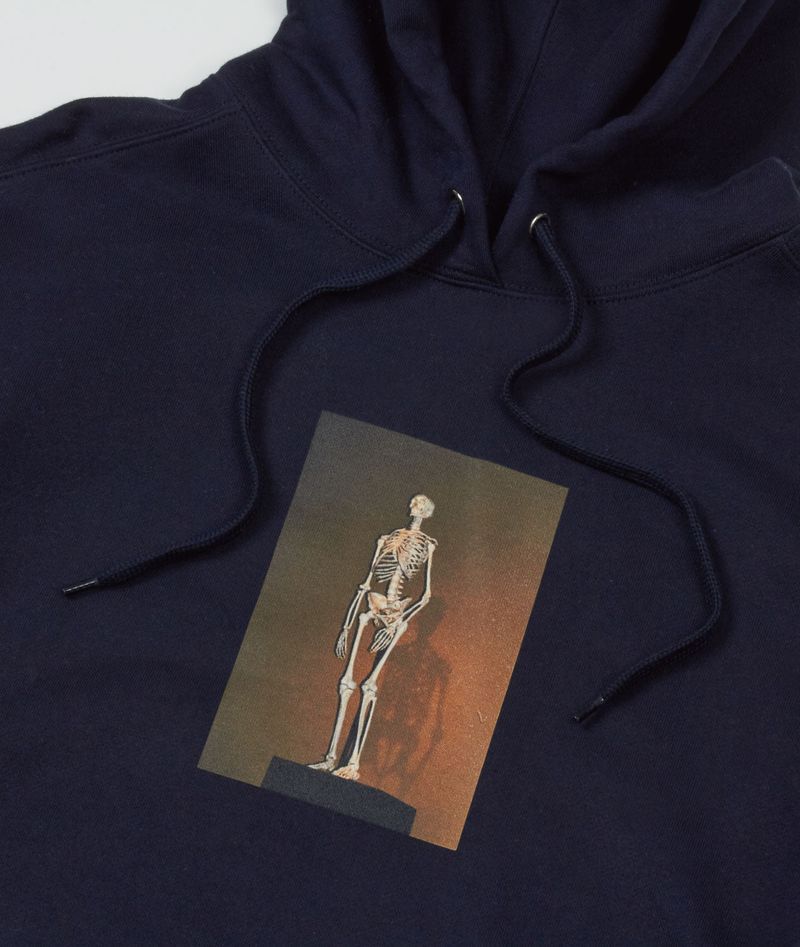 Skelett Hoodie - Navy