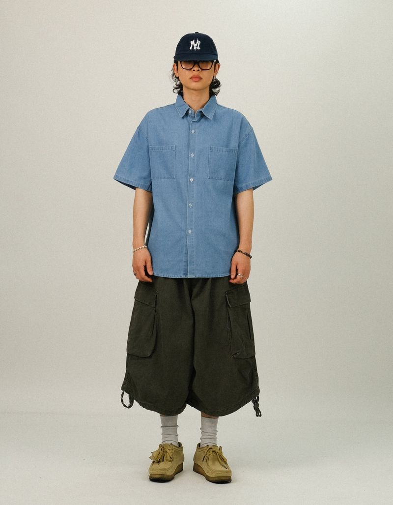 DE Vintage Cargo Bermuda Pants