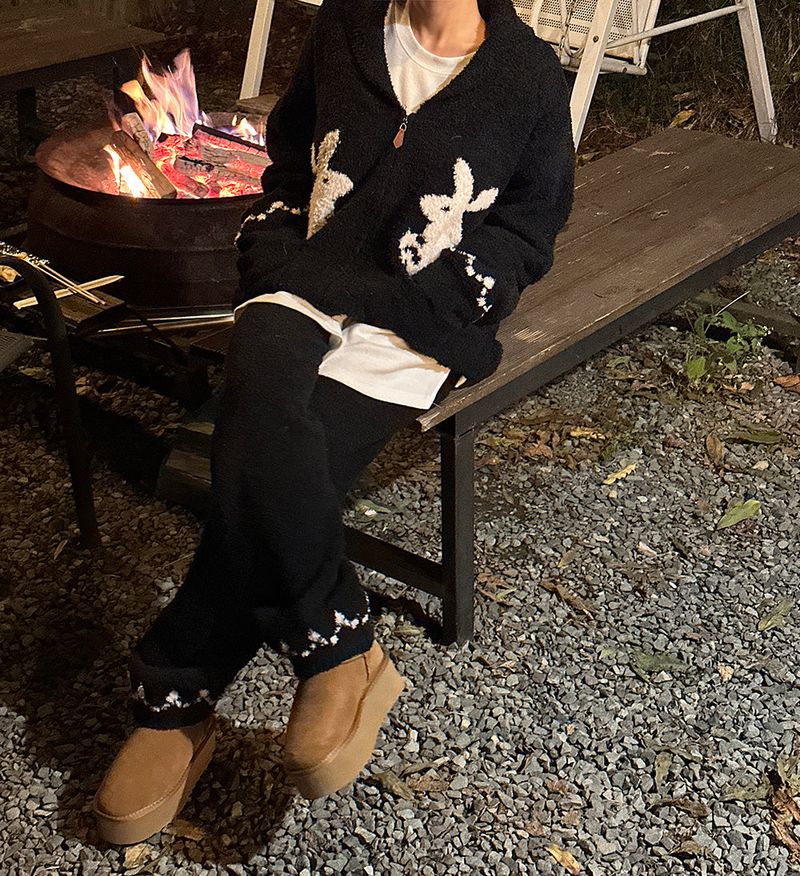 Rabbit sleeping pajamas home wear