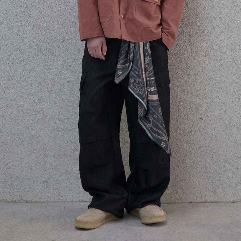 GUBIN(グビン)の「スラックスカーゴパンツ - ブラック(パンツ)」