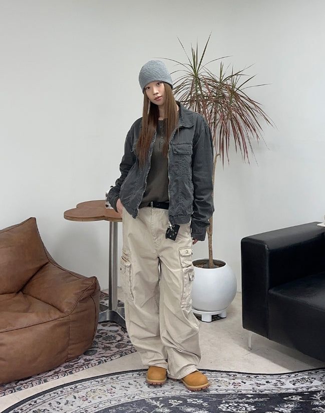 Tuen Pigment Washed Jacket