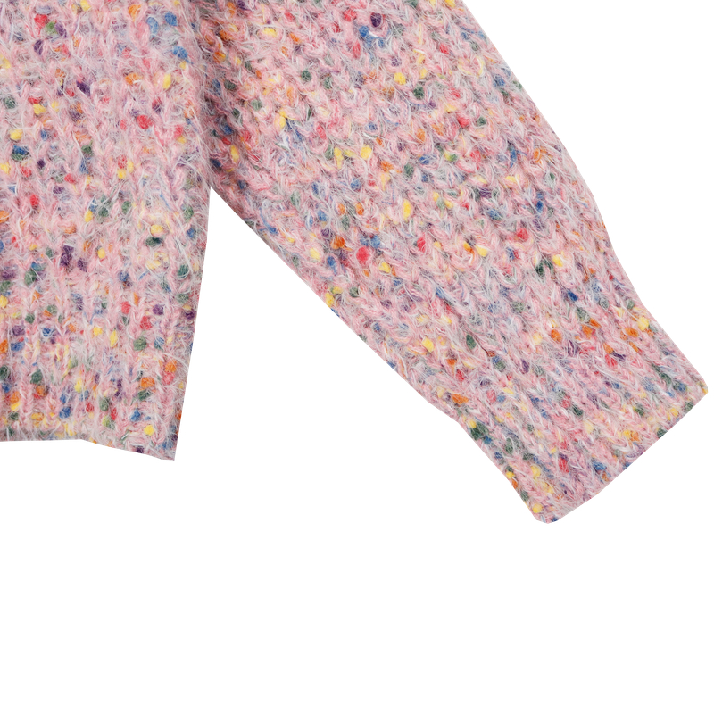 SNOWFLAKE POPCORN SWEATER
