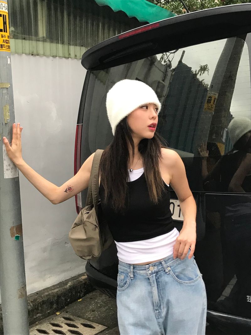 Jade short beanie