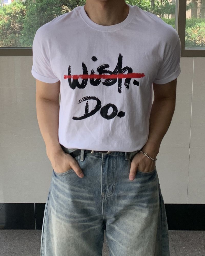 Deseo wish semi muscle fit short sleeve t-shirt