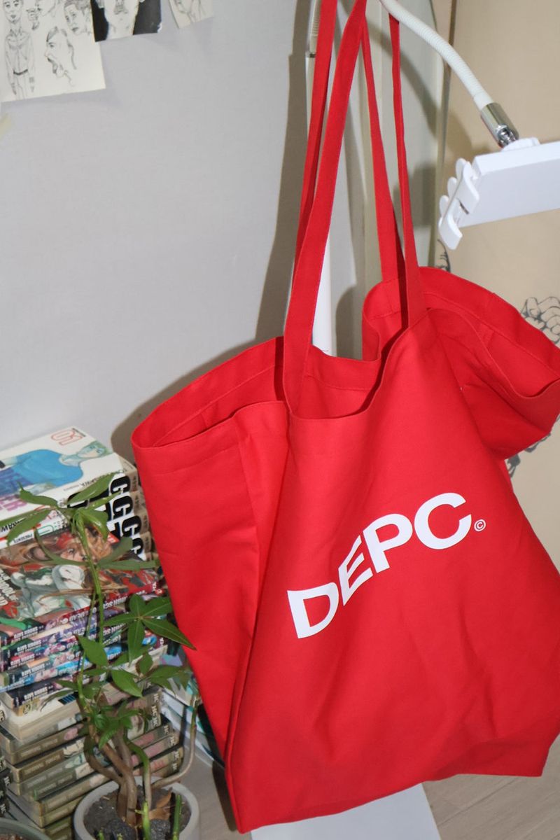 DEPC（デプク）の「ロゴエコバッグ（バッグ）」