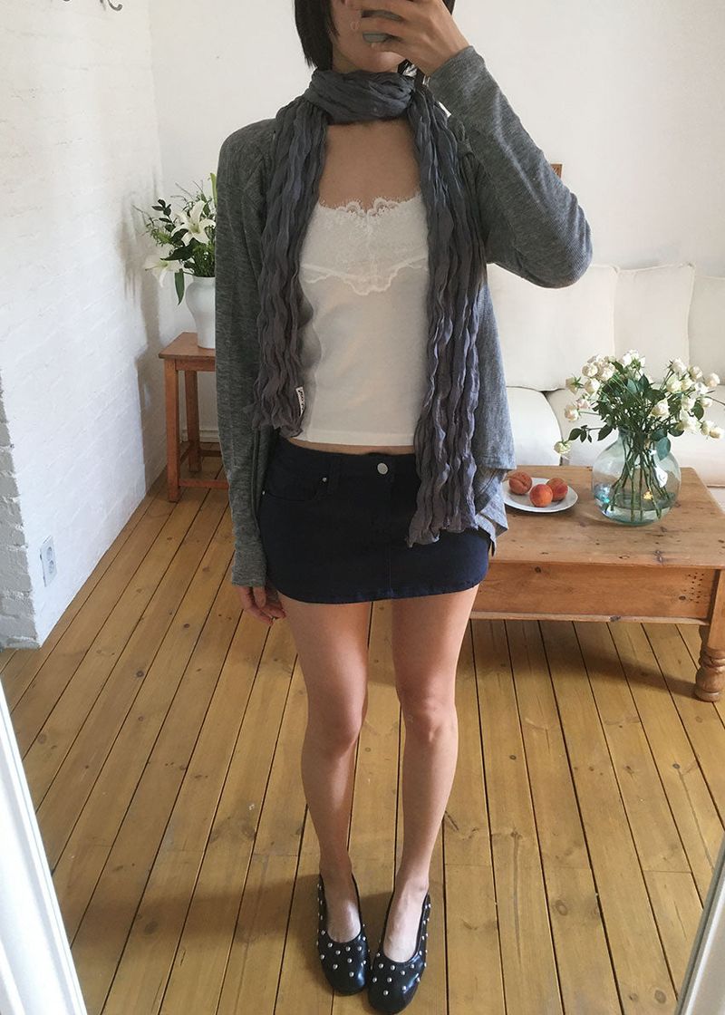 STUD MICRO SKIRT SHORTS