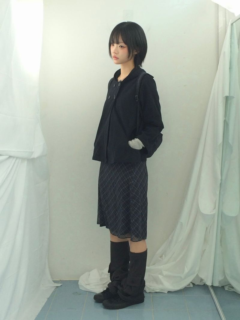 Modern Double A-Fit Short Coat